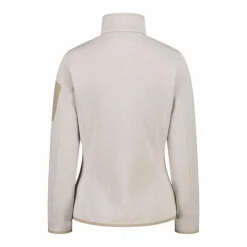 Giacca in pile da donna in Knit-Tech mèlange