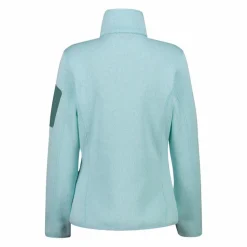 Giacca in pile da donna in Knit-Tech mèlange