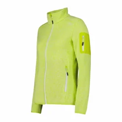 Giacca in pile da donna in Knit-Tech mèlange