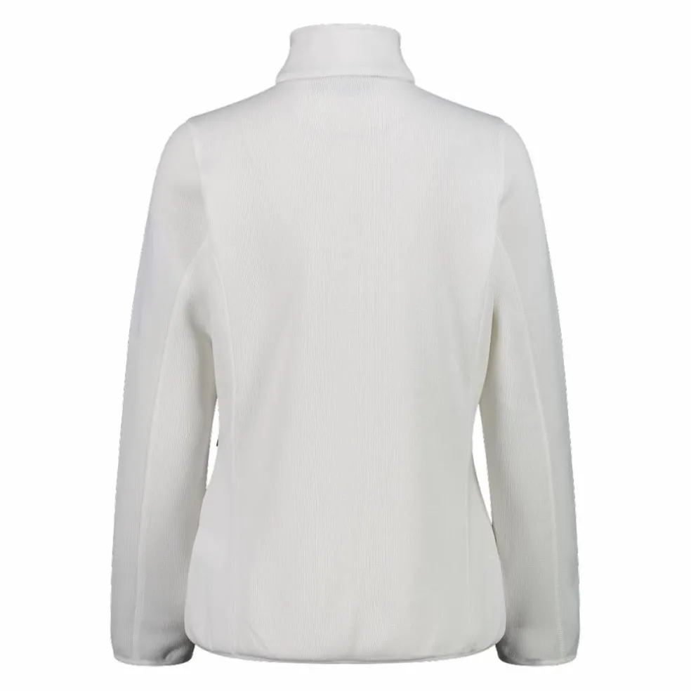 Giacca in pile da donna in Knit-Tech mèlange