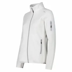 Giacca in pile da donna in Knit-Tech mèlange