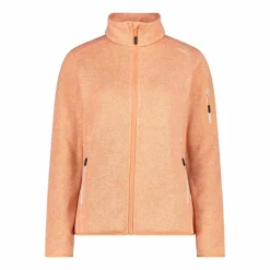 Giacca in pile da donna in Knit-Tech mèlange