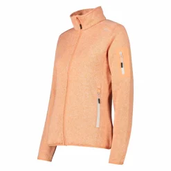 Giacca in pile da donna in Knit-Tech mèlange