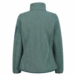 Giacca in pile da donna in Knit-Tech mèlange