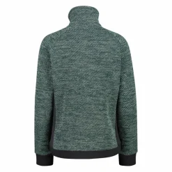 Giacca in pile da donna in knit tech