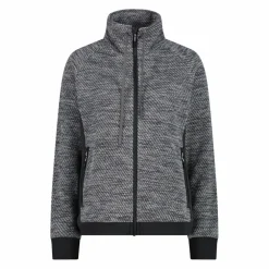 Giacca in pile da donna in knit tech