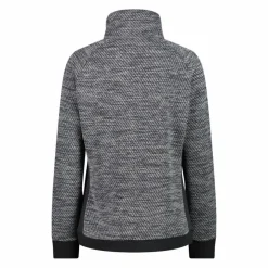 Giacca in pile da donna in knit tech