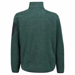 Giacca in Pile da uomo in knit-tech mélange