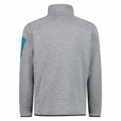 Giacca in Pile da uomo in knit-tech mélange