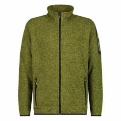 Giacca in Pile da uomo in knit-tech mélange