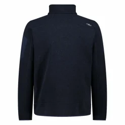 Giacca in Pile da uomo in knit-tech mélange