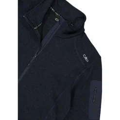 Giacca in Pile da uomo in knit-tech mélange