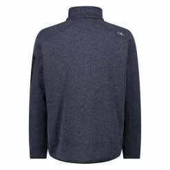 Giacca in Pile da uomo in knit-tech mélange