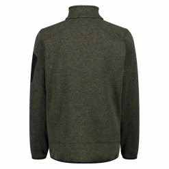 Giacca in Pile da uomo in knit-tech mélange