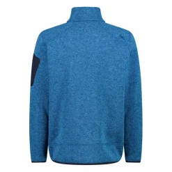 Giacca in Pile da uomo in knit-tech mélange