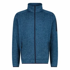 Giacca in Pile da uomo in knit-tech mélange