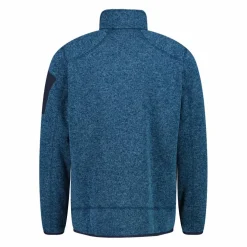Giacca in Pile da uomo in knit-tech mélange