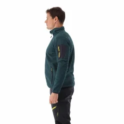 Giacca in Pile da uomo in knit-tech mélange