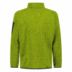 Giacca in Pile da uomo in knit-tech mélange