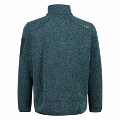 Giacca in Pile da uomo in knit-tech mélange