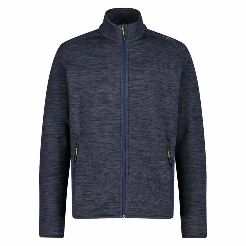 Giacca in pile da uomo Stretch Performance melange