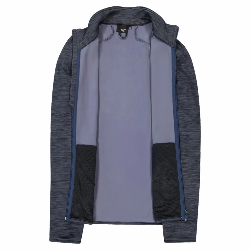 Giacca in pile da uomo Stretch Performance melange