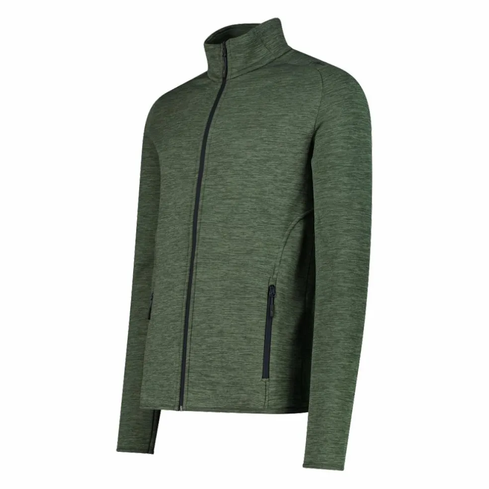 Giacca in pile da uomo Stretch Performance melange
