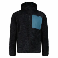 Giacca in pile Highloft da uomo con cappuccio Unlimitech