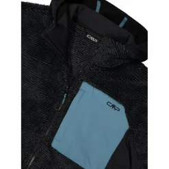 Giacca in pile Highloft da uomo con cappuccio Unlimitech