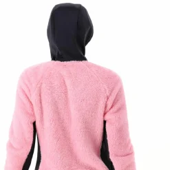 Giacca in pile Highloft da donna con cappuccio