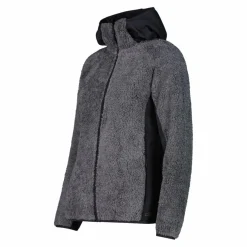 Giacca in pile Highloft da donna con cappuccio