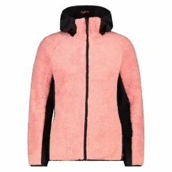 Giacca in pile Highloft da donna con cappuccio