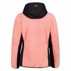 Giacca in pile Highloft da donna con cappuccio