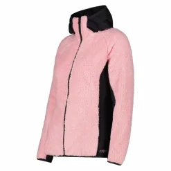 Giacca in pile Highloft da donna con cappuccio