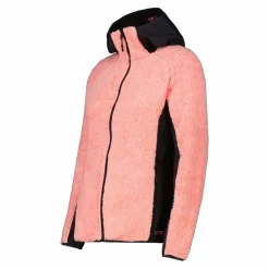 Giacca in pile Highloft da donna con cappuccio