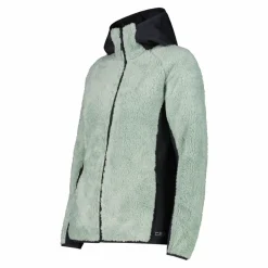 Giacca in pile Highloft da donna con cappuccio