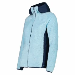 Giacca in pile Highloft da donna con cappuccio
