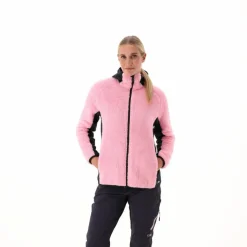 Giacca in pile Highloft da donna con cappuccio