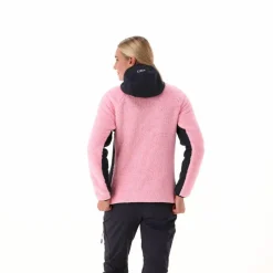 Giacca in pile Highloft da donna con cappuccio