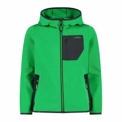 Giacca in pile Stretch Performance da bambino con cappuccio
