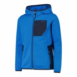 Giacca in pile Stretch Performance da bambino con cappuccio