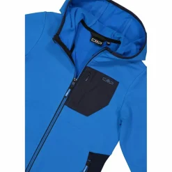 Giacca in pile Stretch Performance da bambino con cappuccio