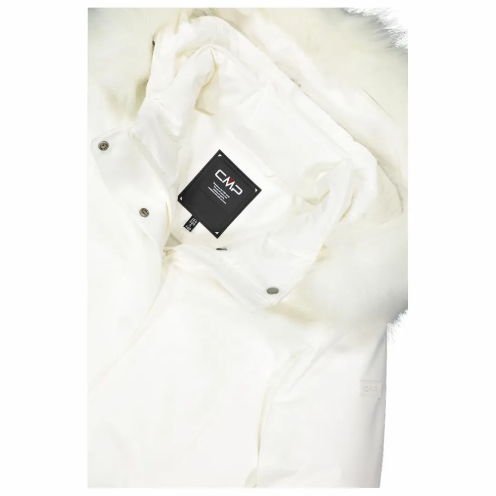 Giacca in Softshell da donna con cappuccio in pelliccetta