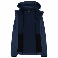 Giacca in softshell da donna con cappuccio staccabile
