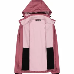 Giacca in softshell da donna con cappuccio staccabile