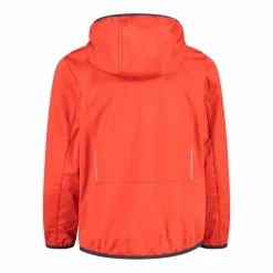 Giacca in softshell leggero da bambino con cappuccio fisso