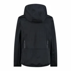 Giacca in softshell leggero da bambino con cappuccio fisso