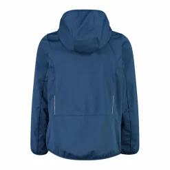 Giacca in softshell leggero da bambino con cappuccio fisso