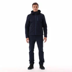 Giacca softshell in Ripstop da Uomo con Cappuccio Staccabile