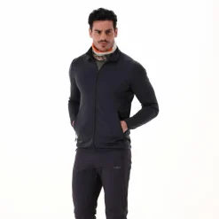 Giacca unlimitech in Jacquard Double Knitted da Uomo